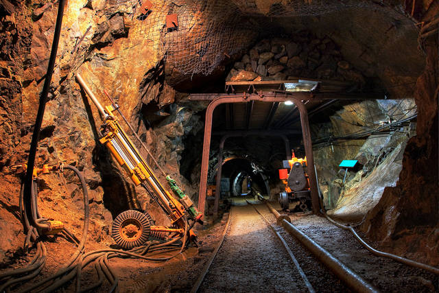 Modern mining equipment