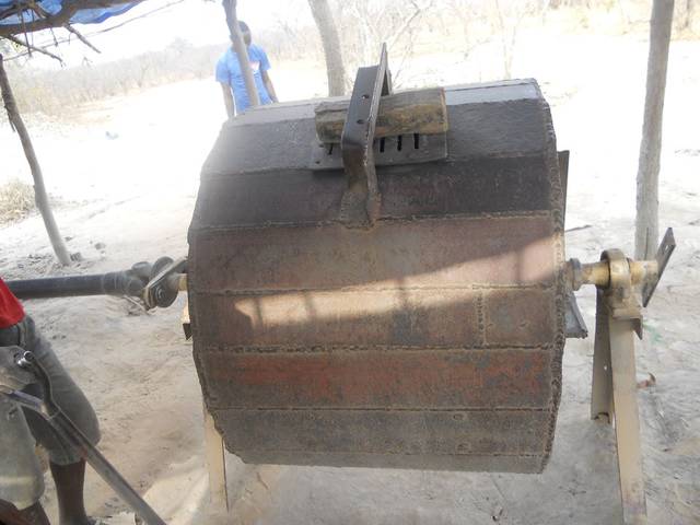 Tanzanian rock crusher