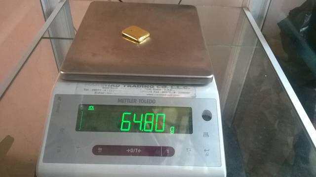 Selling 64.80 grams of gold in Ghana