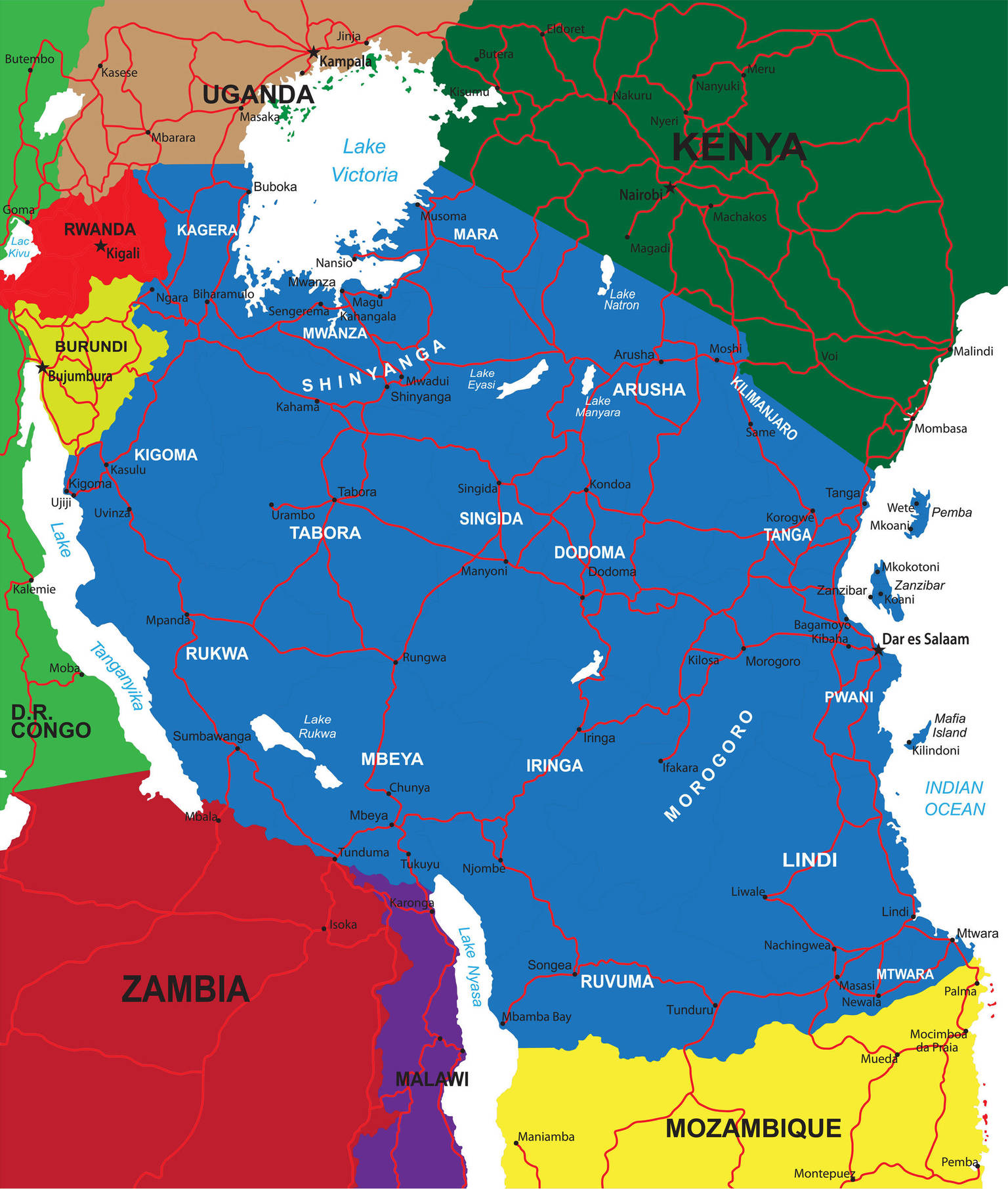 Mining Sites in Tanzania